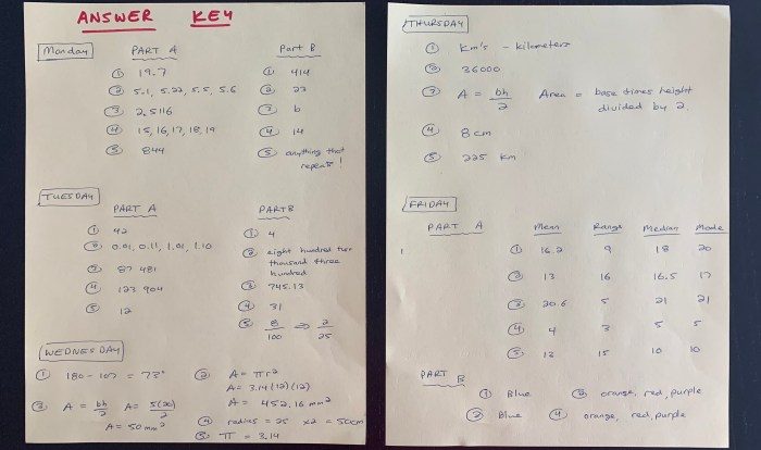 Repaso de la leccion a answer key