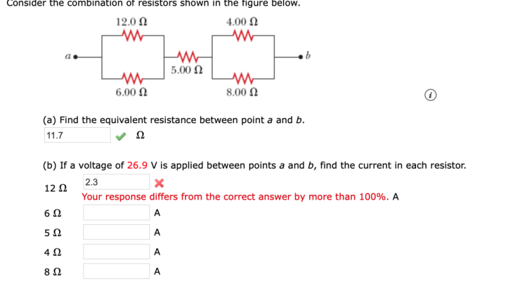 Combination consider resistors shown figure below find equivalent