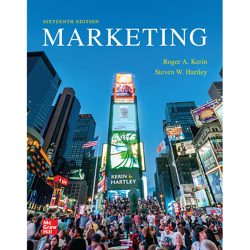 Marketing 16th edition by kerin and hartley pdf